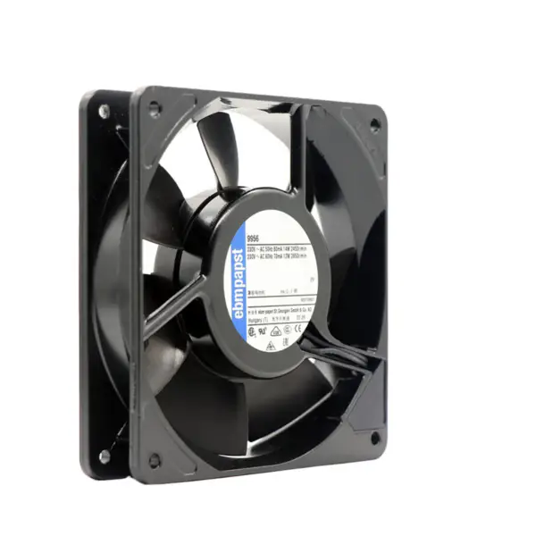 230V 8/9W 12025 12CM axiální ventilátor s vysokou teplotní odolností mechanický 9956 Ebmpapst chladicí ventilátor