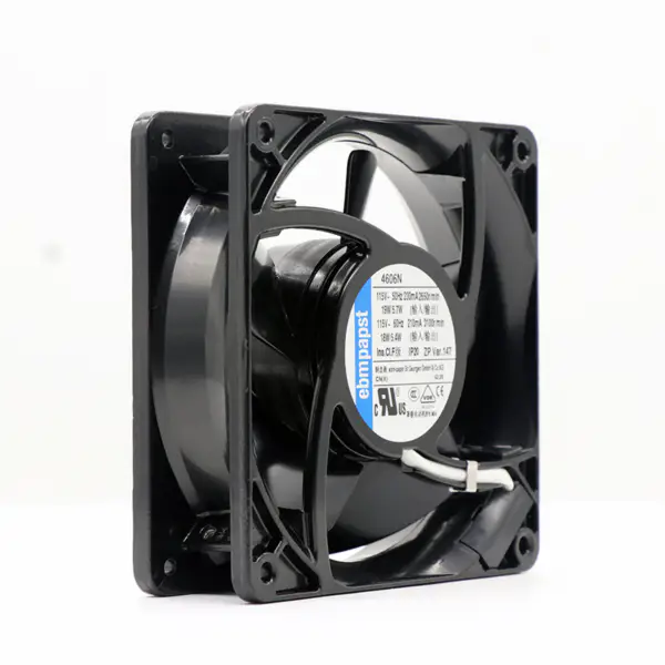 12038 180m3/h 115V 18W 4606N UPS Napájecí síťová skříň Vyhrazený trubkový axiální celokovový chladicí ventilátor