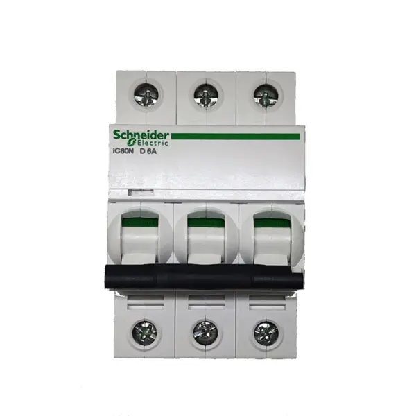 SCHNEIDER ELECTRIC IC60N miniaturní jistič 3P 6A D křivka