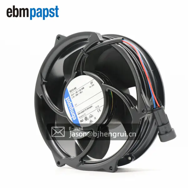 6314HR-900 6314HR 17CM se zástrčkou 17251 24VDC 36W Siemens invertorový motor ventilátoru odsávání chladiva