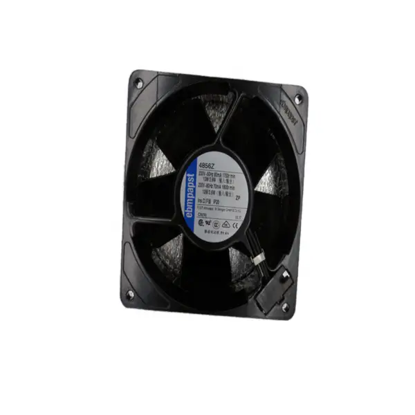 ebmpapst axiální ventilátor průtok vzduchu 4856Z 100m3/h 230 V AC velikost 120 x 120 x 38mm, AC 1700rpm Chladicí ventilátor