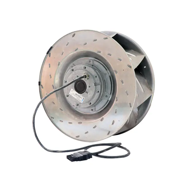 Originální německý odstředivý ventilátor R4D500-AT03-08 400V 3.0A horní ventilátor do skříně
