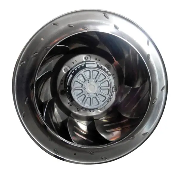 Originální německý odstředivý ventilátor R4D500-AT03-08 400V 3.0A horní ventilátor do skříně