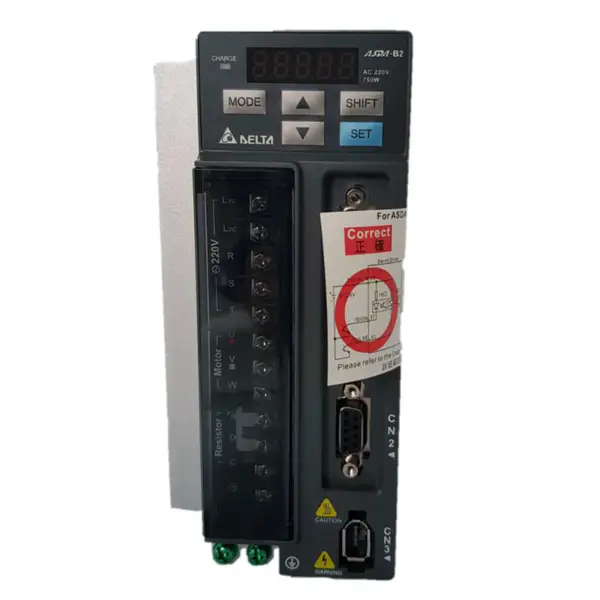 750W elektrický střídavý servomotor Delta pro průmyslové použití