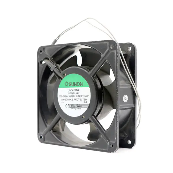 220V 12CM Axiální ventilátor 120*120*38MM SUNON DP200A.2123XBL.GN průmyslové zařízení Axiální chladicí ventilátor