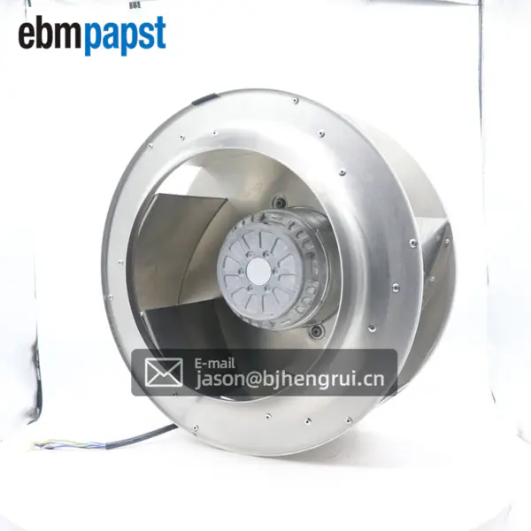 ebm papst R4D400-AL17-05 400V 400mm 570W střídavý odstředivý ventilátor pro vysokonapěťové měničové skříně M4D094-HA22-11