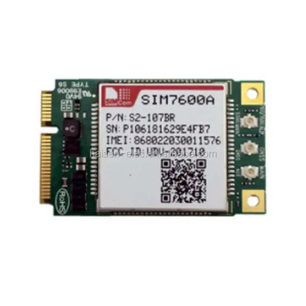 SIMCom SIM7600X-PCIE LTE CAT1 4G CAT-M&NB-IoT Modul SIM7600E/SIM7600A/SIM7600SA/SIM7600G/SIM7600NA MINI PCIe
