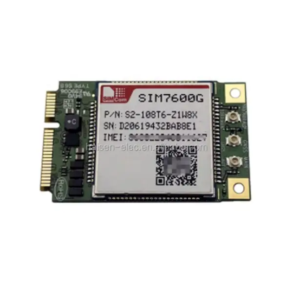 SIMCom SIM7600X-PCIE LTE CAT1 4G CAT-M&NB-IoT Modul SIM7600E/SIM7600A/SIM7600SA/SIM7600G/SIM7600NA MINI PCIe