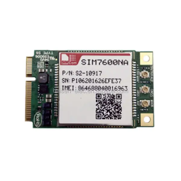 SIMCom SIM7600X-PCIE LTE CAT1 4G CAT-M&NB-IoT Modul SIM7600E/SIM7600A/SIM7600SA/SIM7600G/SIM7600NA MINI PCIe