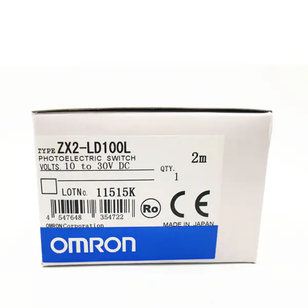 Omron Photo Electric Switch Sensor Senzor polohy Analogový optický senzor Balíček Průmyslový Ect JP