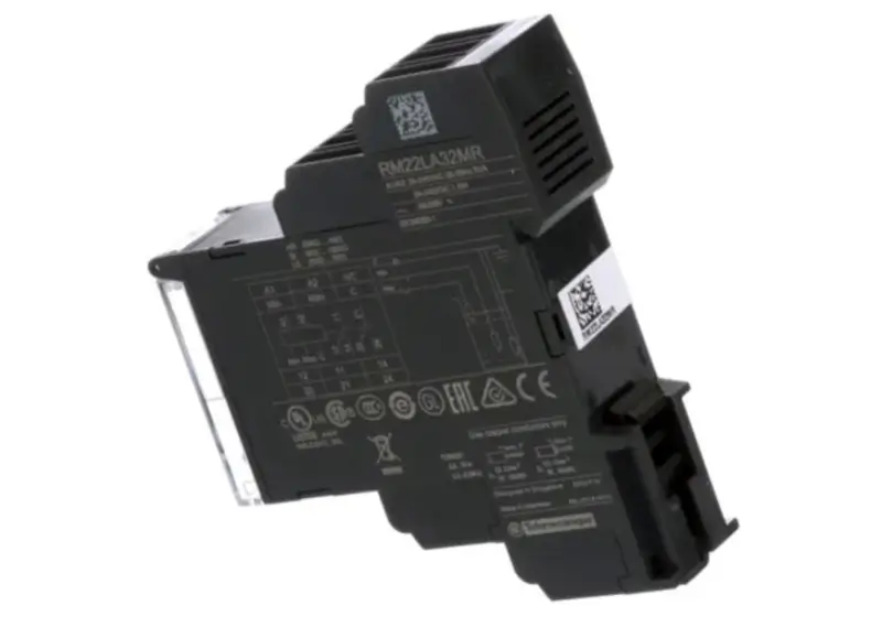 Schneider 3-fázový RM17TE00 Zelio 24V 5A Modul stejnosměrného napětí Řídicí relé 208~480 VAC