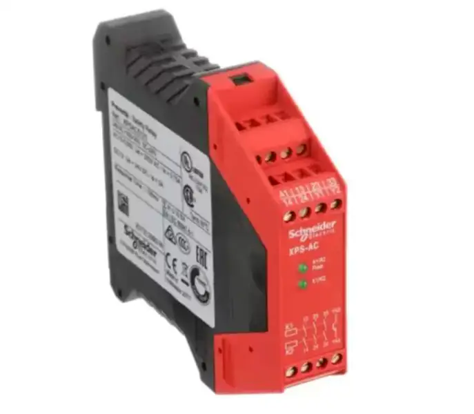 Schneider Monitoring 24V AC DC XPSAC5121 Bezpečnostní relé nouzového zastavení