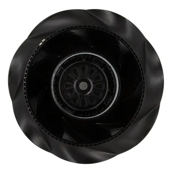 R2E250-RC08-01 Německo průměr 250mm 230W 1.02A mimořádná křivka oběžného kola Radiální ventilátor
