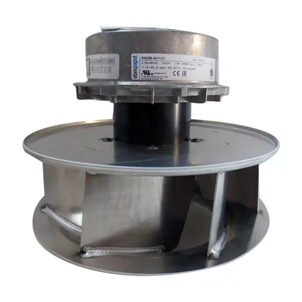 R3G280-AU11-C1 K3G280-AU11-C1 K3G280-AU11-C3 Dopravní kolejová fotovoltaika 280mm odstředivý chladicí ventilátor skříně
