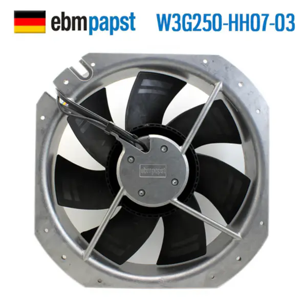 ebmpapst W3G250-HH07-03 280*80 220V 83W celokovový axiální ventilátor