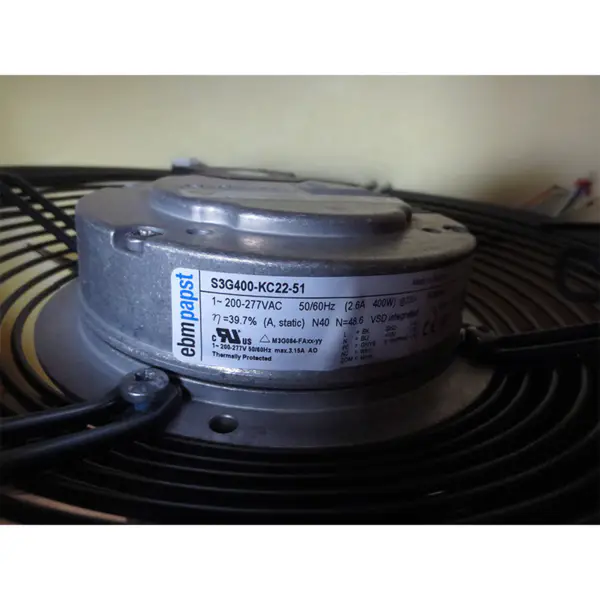 S3G400-KC22-51 ventilátor tiskového zařízení 200W 0,83A 230V Axiální ventilátor s průtokem vzduchu