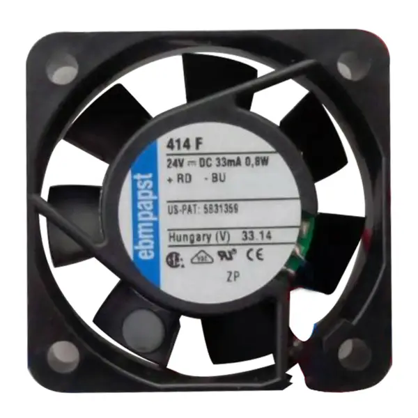 414F Nový Ebmpapst axiální průtokový ventilátor 24V 0,8W 4CM 40*40*10mm Invertorový chladicí ventilátor