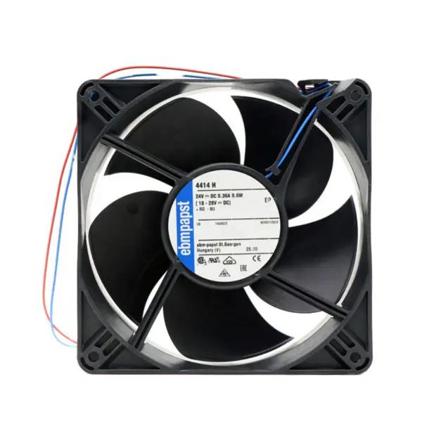 4414H ebmpapst 120*120*38mm 24V 8,6W DC axiální ventilátor chlazení skříně