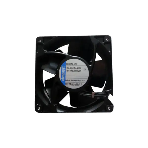 4600N-466 Německo EBM-papst ventilátor 115V 120*210*38mm celokovový chladicí ventilátor odolný vůči vysokým teplotám ve skříni