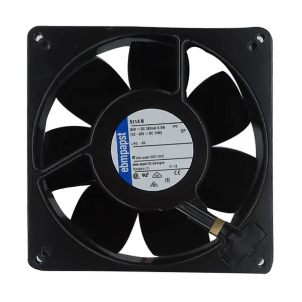 TYP 5114N 24V 9.5W EBM-PAPST 135*135*38 MM high temperature resistant fan