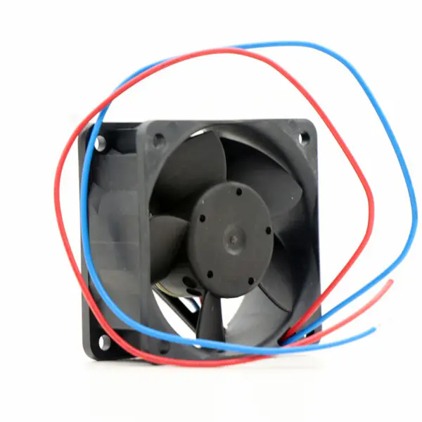 Rozměry 60 x 60 x 25 mm 24 V DC, průtok vzduchu 56m3/h 6850 ot/min 614NHH ebmpapst chladicí ventilátor
