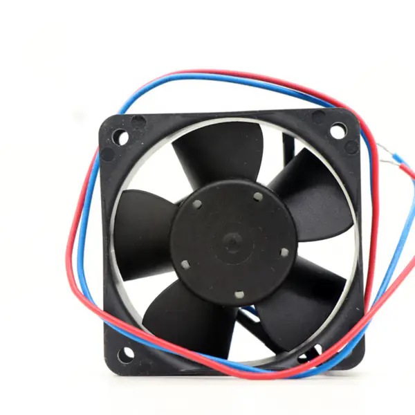 Rozměry 60 x 60 x 25 mm průtok vzduchu 56m3/h 6850 ot/min 612NGHH 6025 12V 6CM chladicí ventilátor