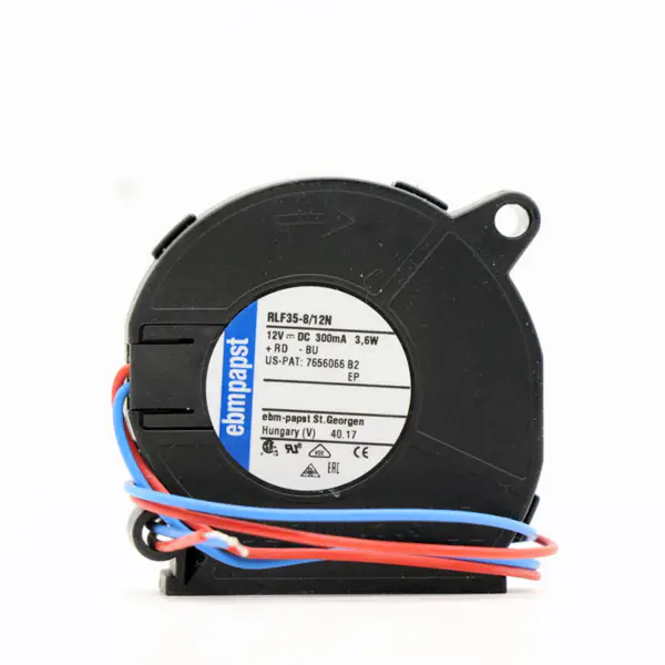 ebm papst RLF35-8/12N RLF35-8/14N 5CM 12V velký objem vzduchu odstředivý ventilátor chlazení dmychadla