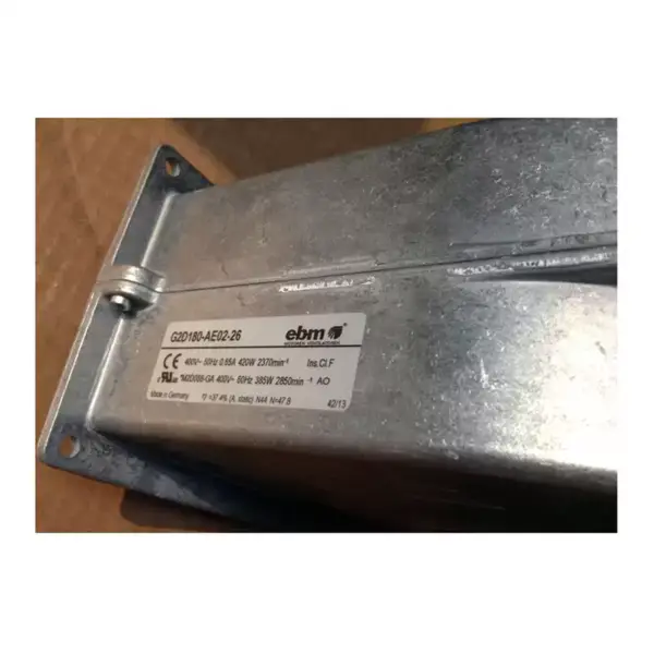 Ebmpapst G2D180-AE02-26 Ventilátor