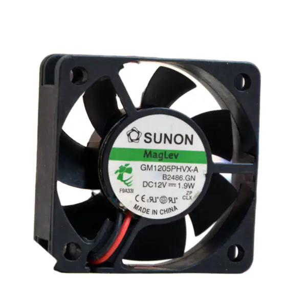 Originální standardní hydraulický serverový ventilátor SUNON 5015 12V 1,9W GM1205PHVX-A