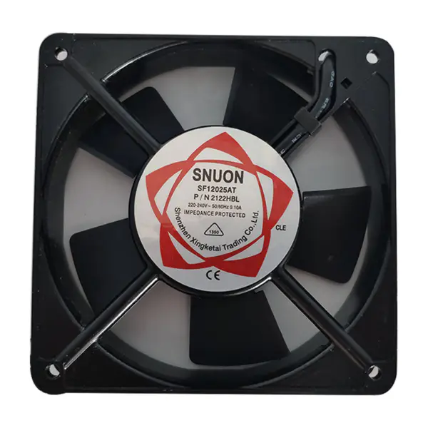12CM ventilátor s dvojitým kuličkovým ložiskem 120*120*25mm Karbinetový axiální ventilátor 220V SF12025AT 2122HBL tichý chladicí ventilátor