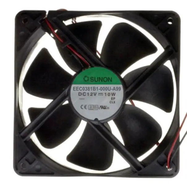 12V dvojitý kulový EEC0381B1-000C-A99 120*120*38mm DC chlazení Axiální ventilátor