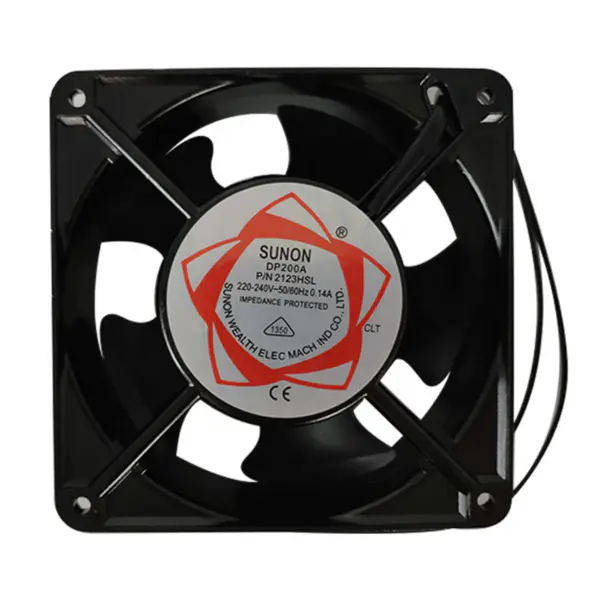 DP200A 2123HSL dvojitá koule 12cm 220V 12038 AC ventilátor axiální chladicí ventilátor