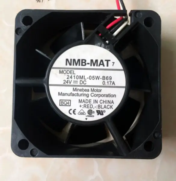 Originální invertorový ventilátor NMB 2410ML-05W-B69 60*60*25mm 6CM 24V 0,17A