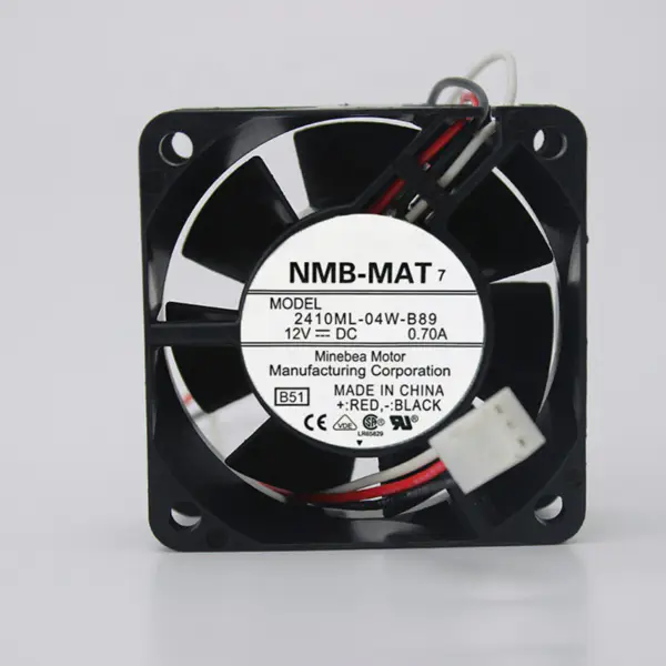 NMB-MAT 2410ML-04W-B79 12V 0,58A 6025 6CM 3 linky Velký objem vzduchu chladicí ventilátor