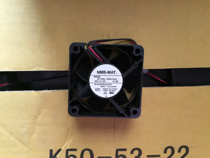 NMB-MAT 2410RL-05W-S40 DC 24V 0,10A 6025 2-vodičový invertorový ventilátor