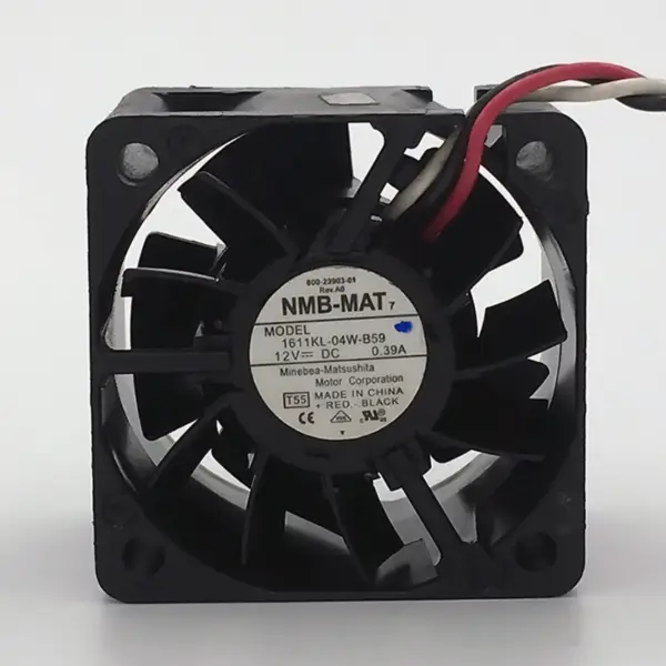 NMB 1611KL-04W-B59 40*40*28mm DC12V 0,39A 4CM serverový chladicí ventilátor