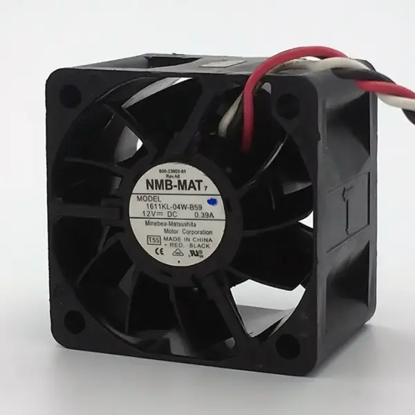 NMB 1611KL-04W-B59 40*40*28mm DC12V 0,39A 4CM serverový chladicí ventilátor