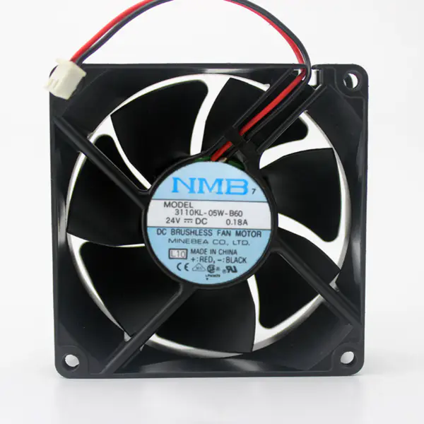 Originální invertorový ventilátor NMB 3110KL-05W-B60 8025 8cm 24V 0,18A Ultra-odolný invertorový ventilátor