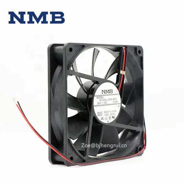 Originální NMB-MAT 4710KL-05W-B50 12025 120*120*25mm 24VDC 0.38A 9.12W 115CFM 2800RPM Invertorový elektrický chladicí ventilátor