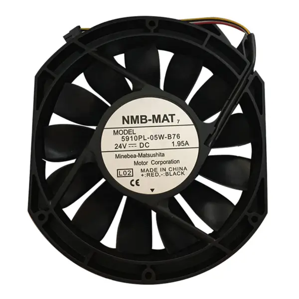 Japonsko NMB 5910PL-05W-B76 17025 24V 1,95A invertorový ventilátor Serverový chladicí ventilátor