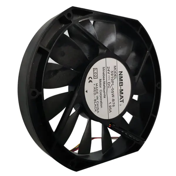 Japonsko NMB 5910PL-05W-B76 17025 24V 1,95A invertorový ventilátor Serverový chladicí ventilátor