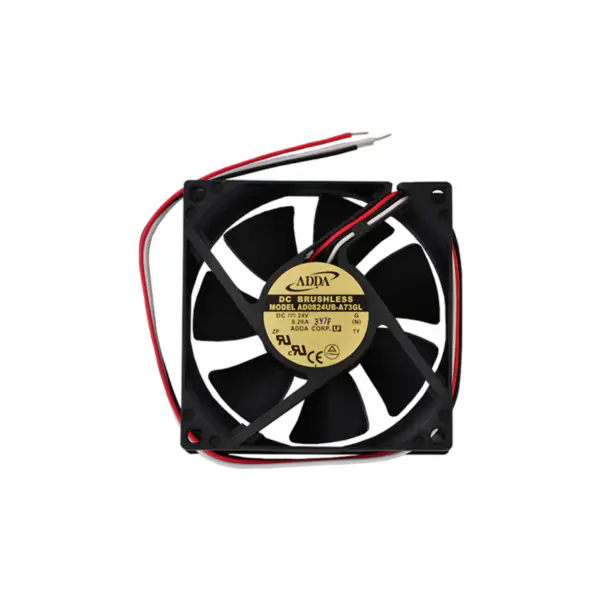 AD0824UB-A73GL 8025/ 24V třířádkový FG signál originální chladicí ventilátor ADDA medical dedikovaný pro zdravotnictví