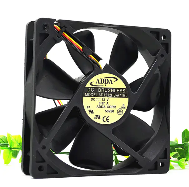 Nový originální 12025 DC12V AD1212LB-A7BGL tichý chladicí ventilátor pro počítačové šasi