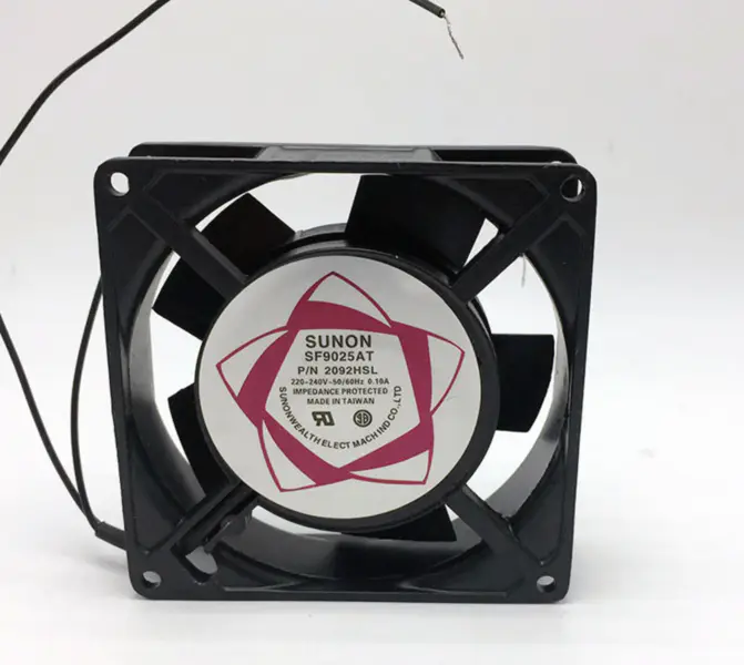 SF9025AT P/N2092HBL průmyslový axiální ventilátor malý chladicí ventilátor 9225 podvozek 220V chladicí ventilátor