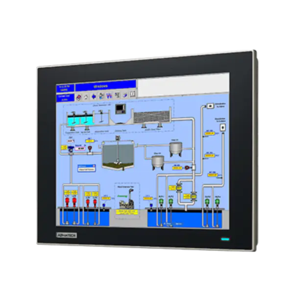 Průmyslový monitor Advantech FPM-7121T-R3AE s odporovou dotykovou obrazovkou Human Machine Interfaces