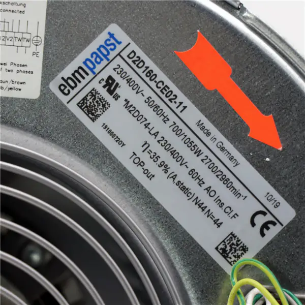 Ventilátor Ebmpapst D2D160-CE02-11