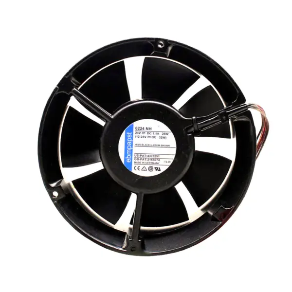 TYP 6224NH 24V 26W Nový originální německý ventilátor Ebm-papst