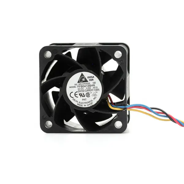 Nový originální ventilátor Delta FFB0412SHN 4028 40*40*20mm 12VDC 24CFM 13000RPM Lead Wires Double Ball Bearing Axial Cooling Fan