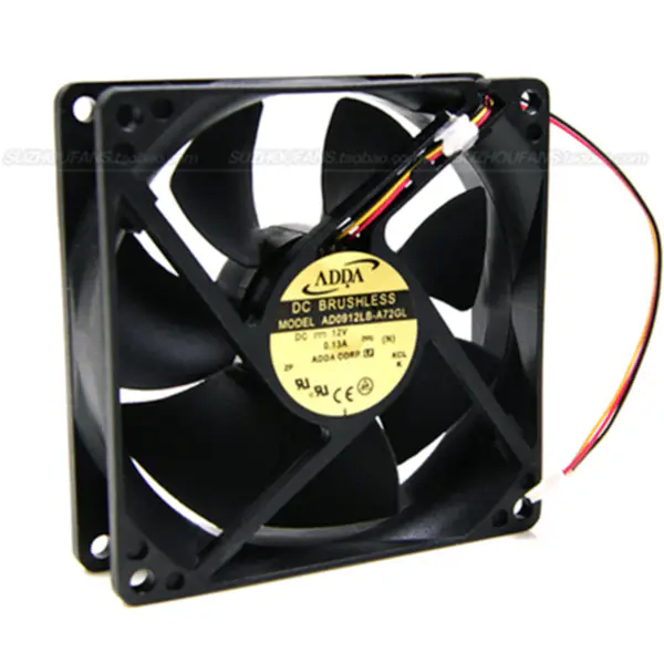 Originální chladicí ventilátor ADDA 9cm 12V 0.13A AD0912LB-A72GL