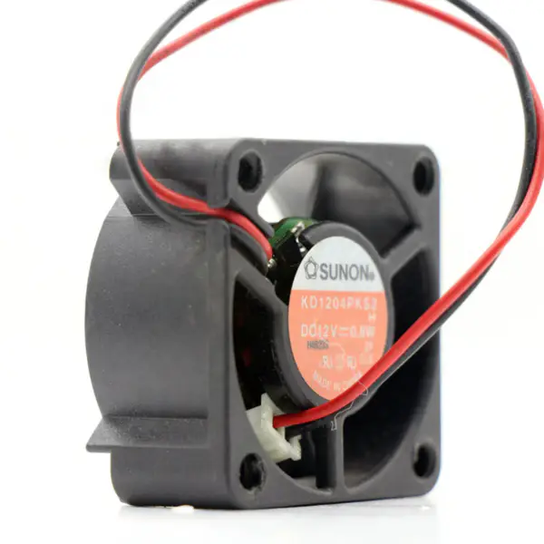 SUNON 40*40*20mm 4CM 12V KD1204PKS2 0,9W Ventilátor chlazení podvozku s přepínačem